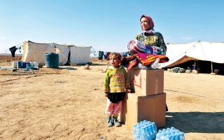الإمارات تكثف جهودها لدعم مخيمات اللاجئين السوريين